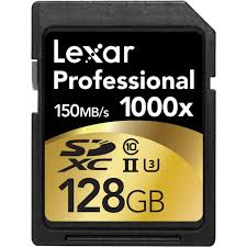 Don’t cheap out on the SD (memory) cards